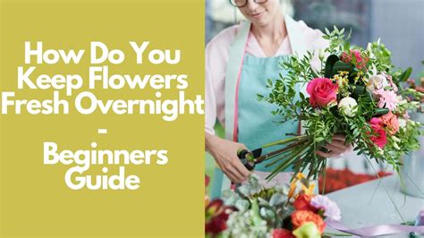 How to Keep Flowers Fresh Overnight and Why Do They Smell Like Rain?